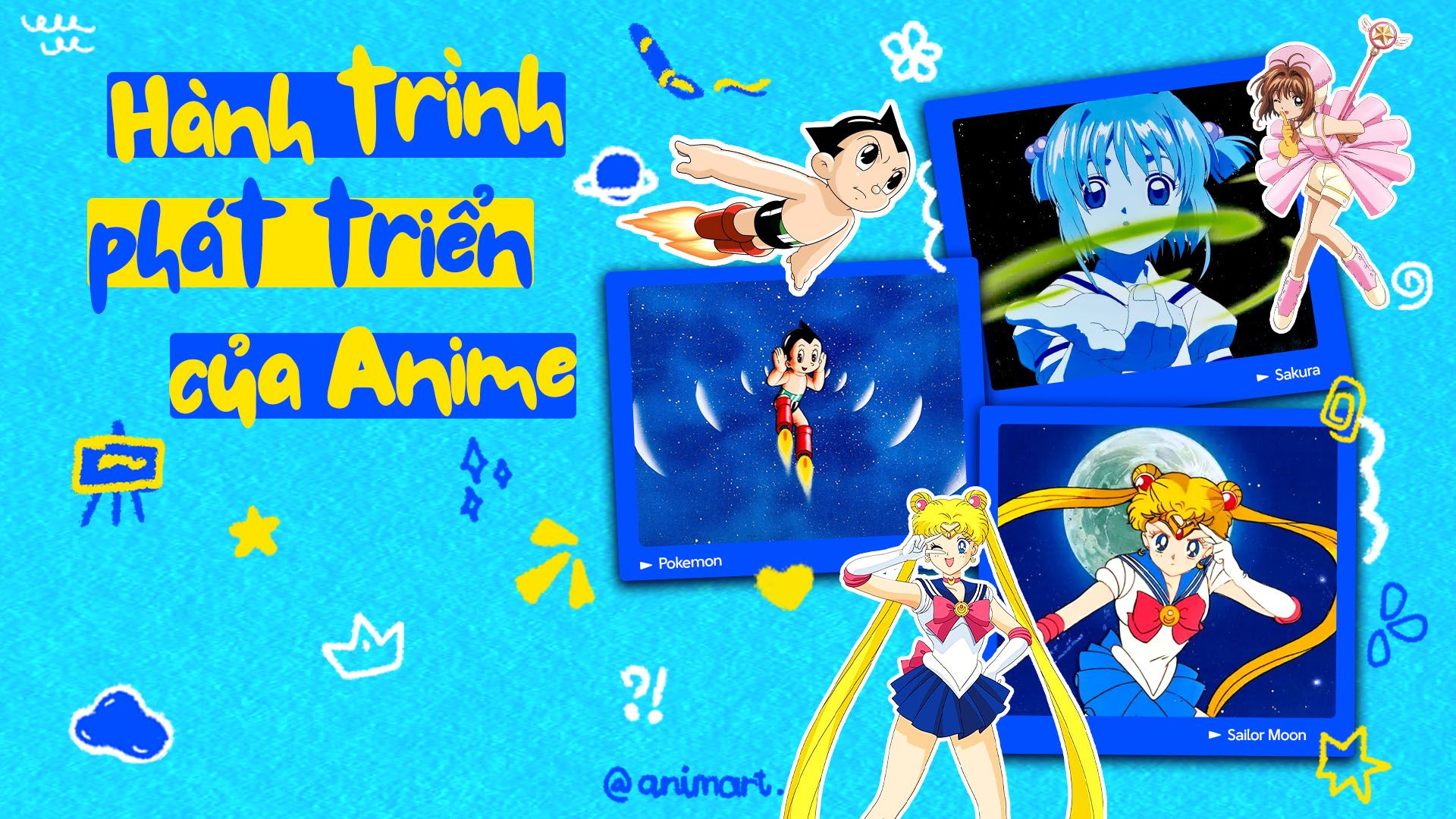 🎏 NHÌN LẠI HÀNH TRÌNH PHÁT TRIỂN CỦA ANIME NHẬT BẢN